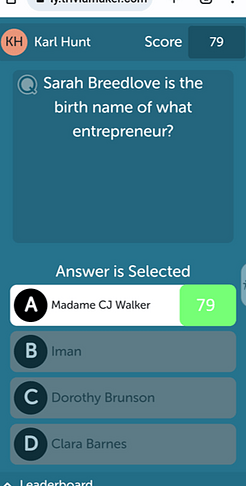 answer with score
